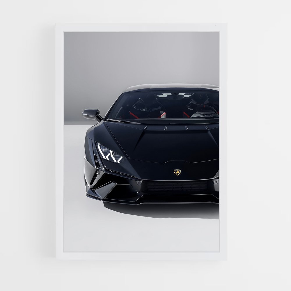 Poster Huracan tecnica – affiche Lamborghini (vue 3)